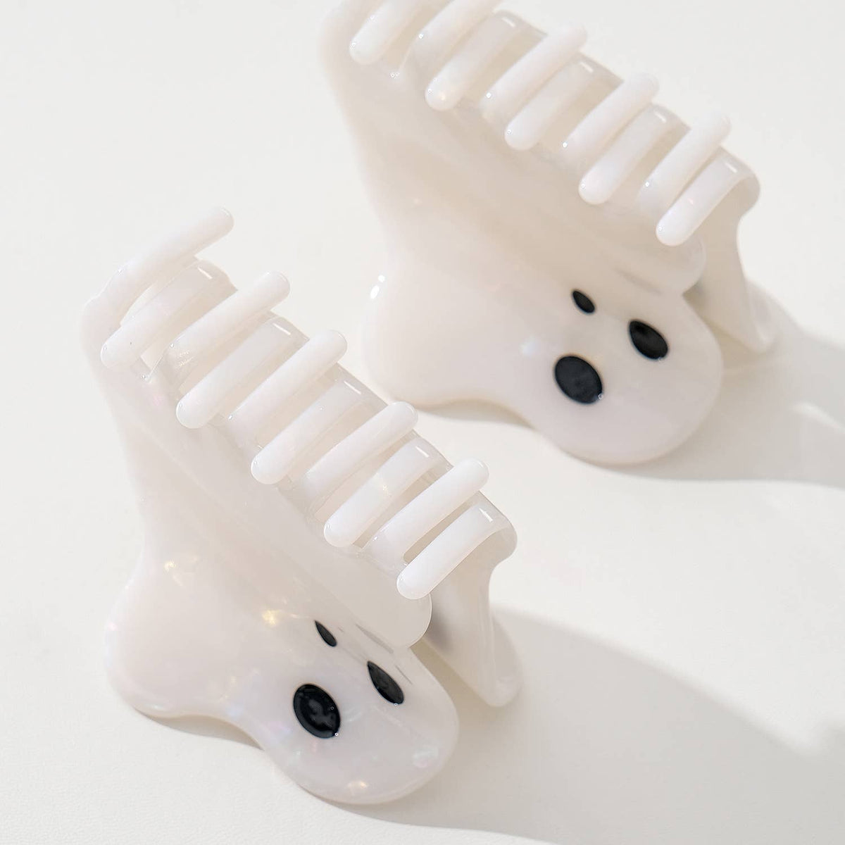 Pearl Ghost Hair Claw Clip | Large