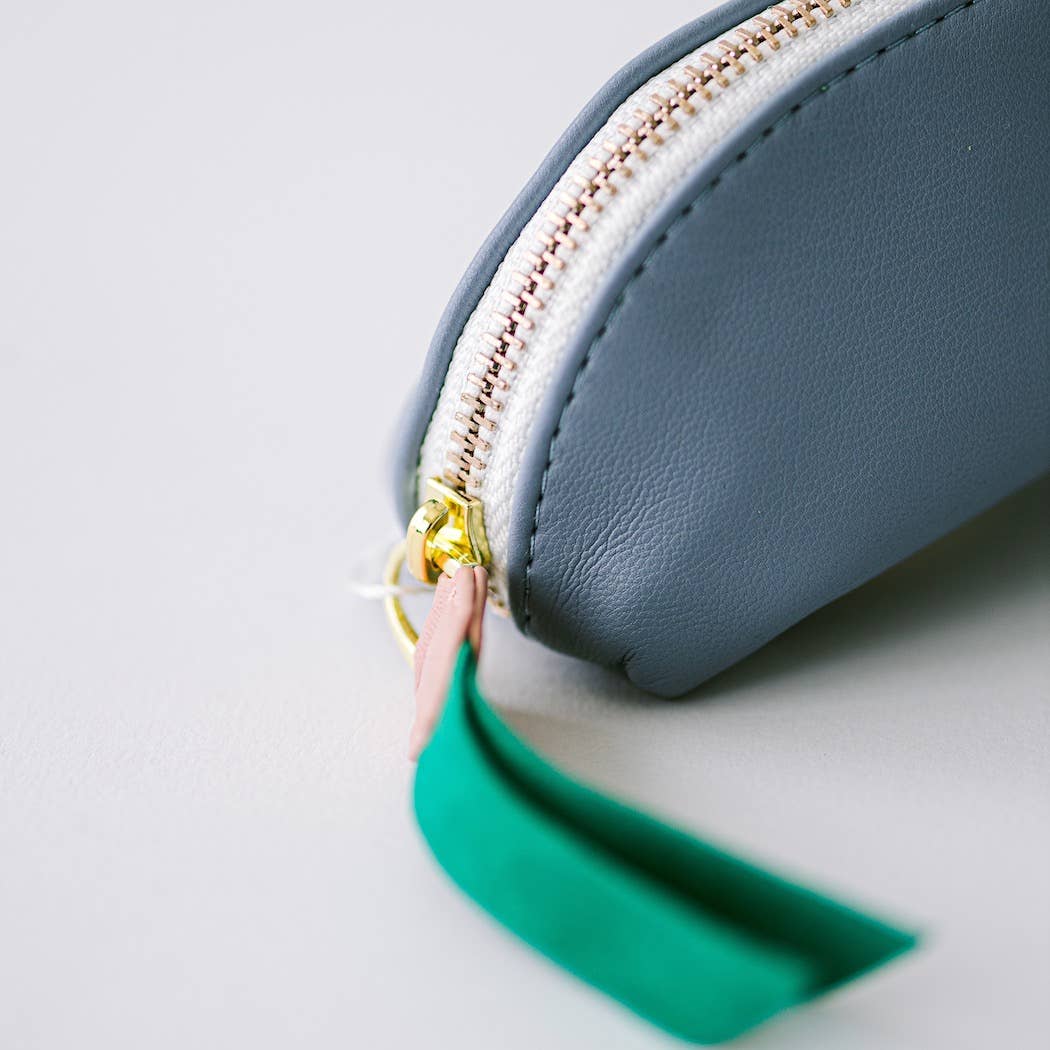 Luxe Slim Pencil Pouch | Periwinkle