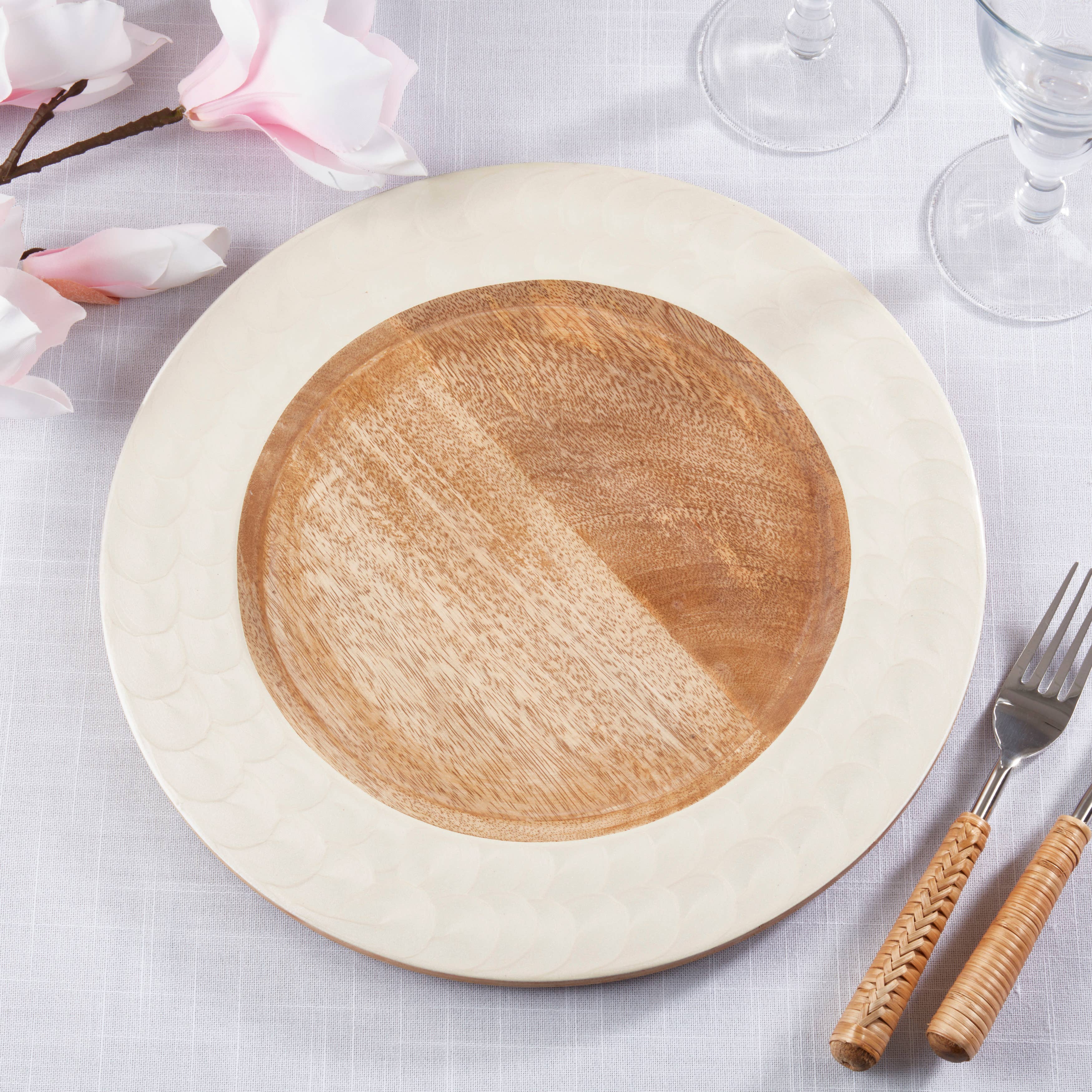 Wooden Charger Plate
