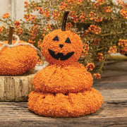 Melting Jack O' Lantern Pumpkin Stack