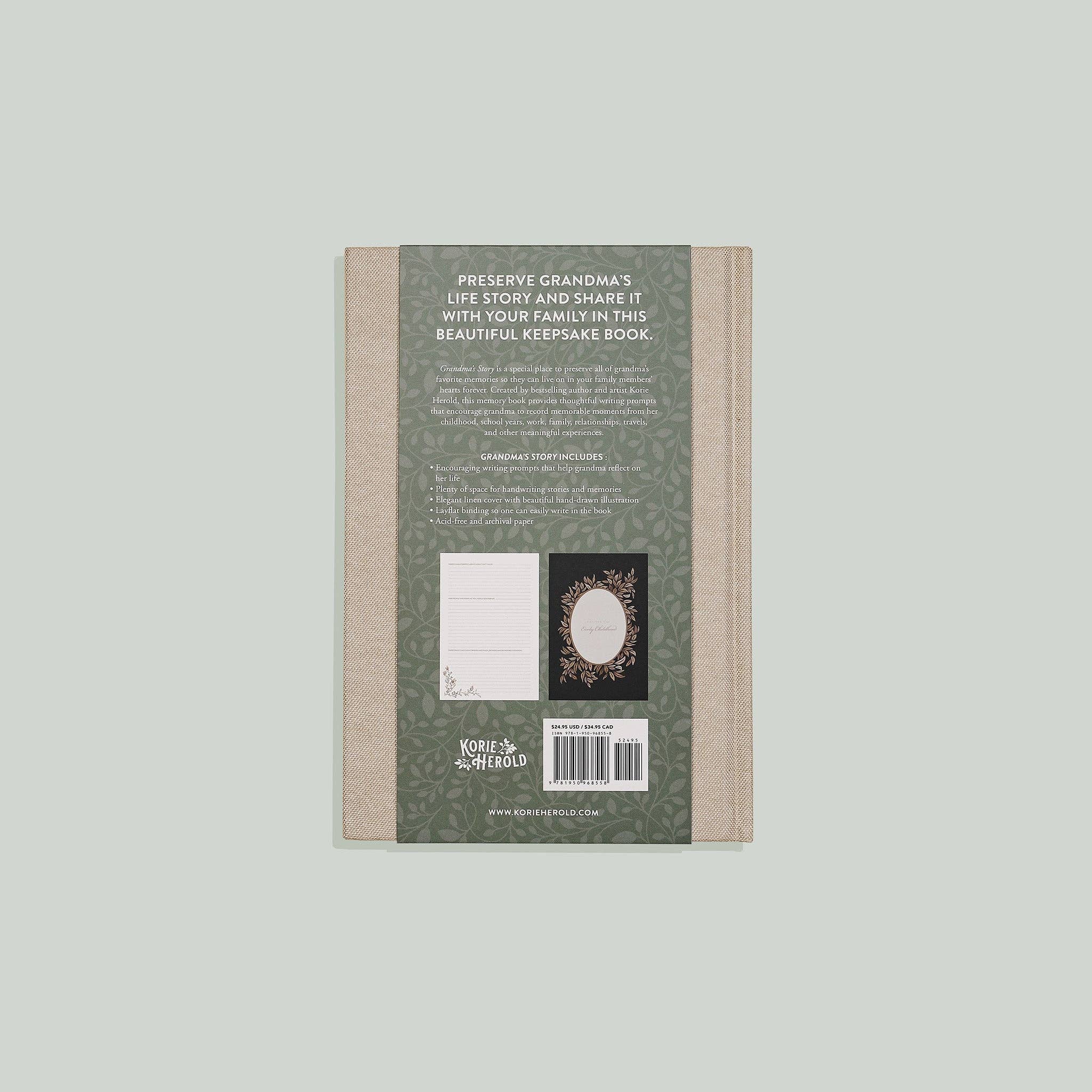Grandma's Story: A Journal for the Family
