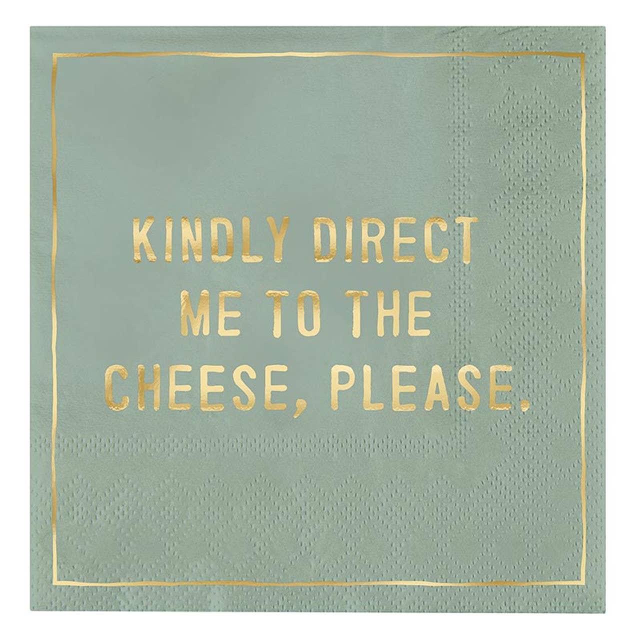 "Cheese, Please" Cocktail Napkins